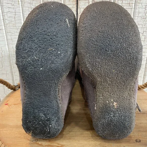 RARE Sorel Kaska sheepskin shearling suede winter boots mukluks moccasins - Picture 5 of 6